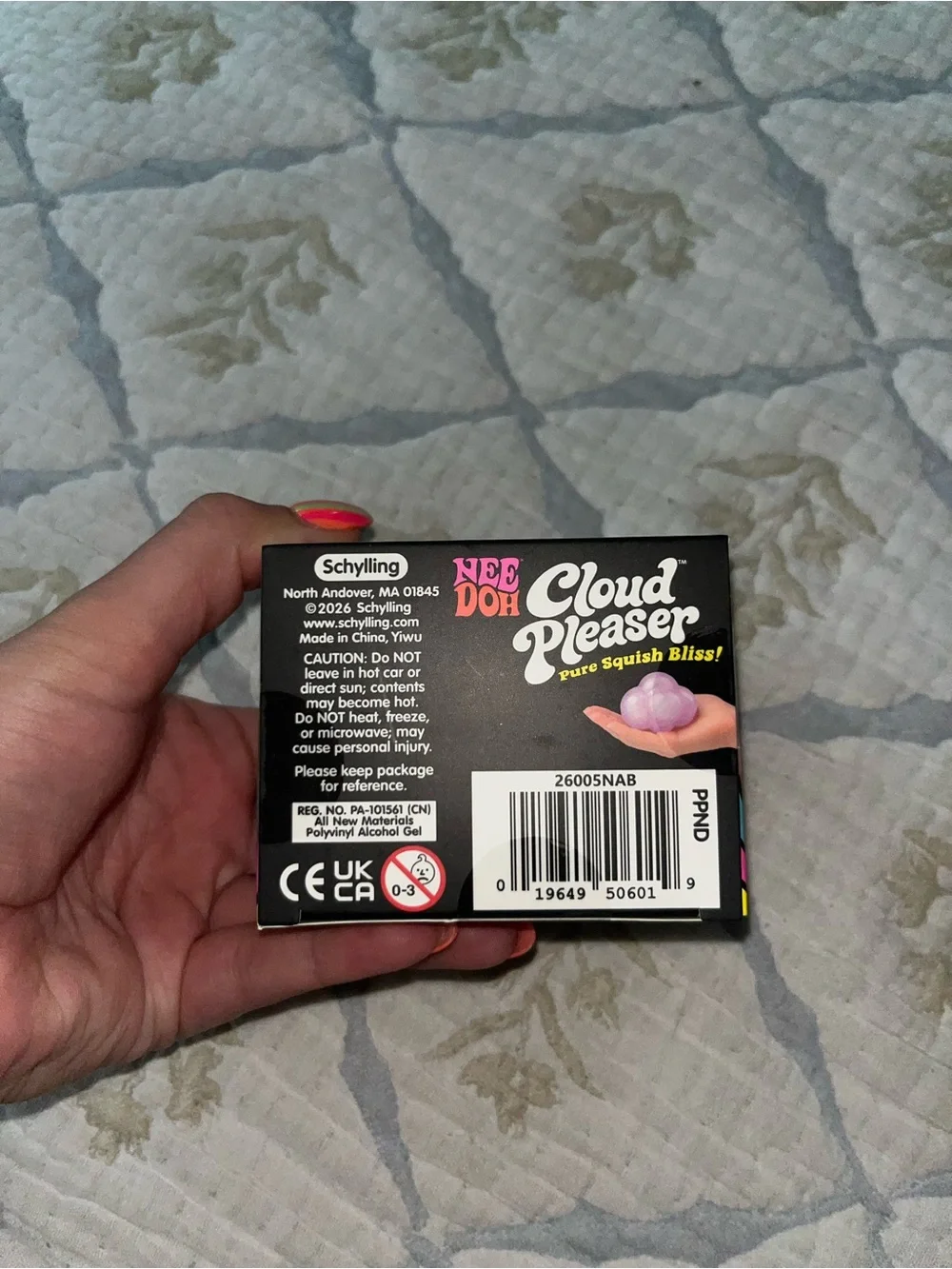 Cloud Pleaser Soft Squish Toy - Pink Cloud